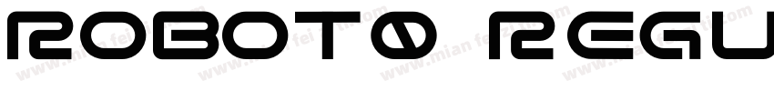 robot0 regular字体转换